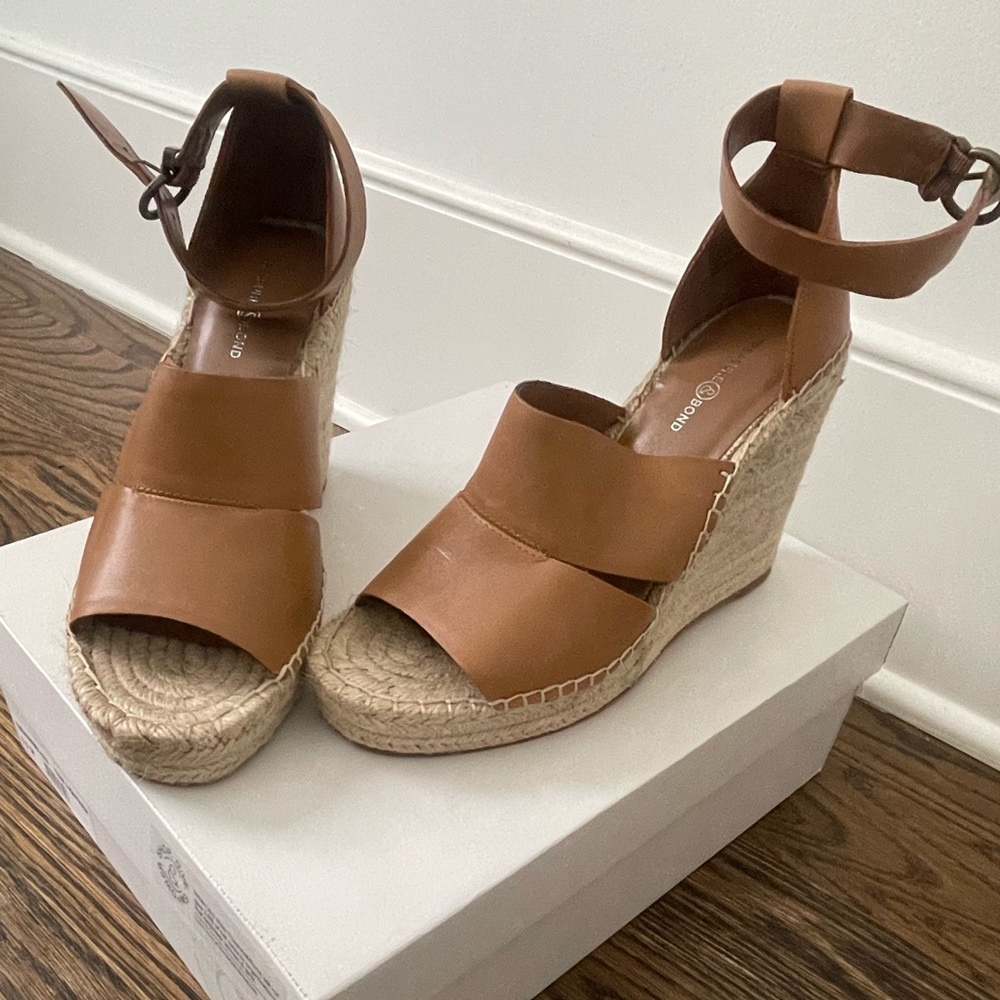 Treasure & Bond Sannibel Wedge, Tan, 8.5